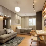 Tendências de decoração para apartamentos compactos em 2026